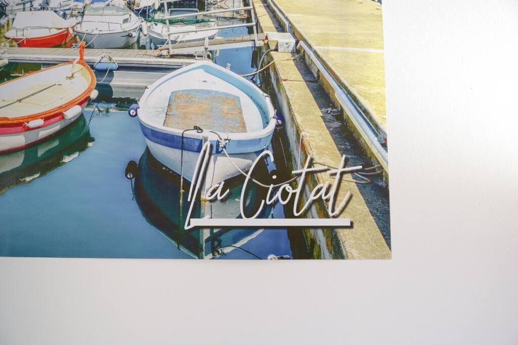 L'Ecrin De La Ciotat A 50 M Du Port Apartment Luaran gambar